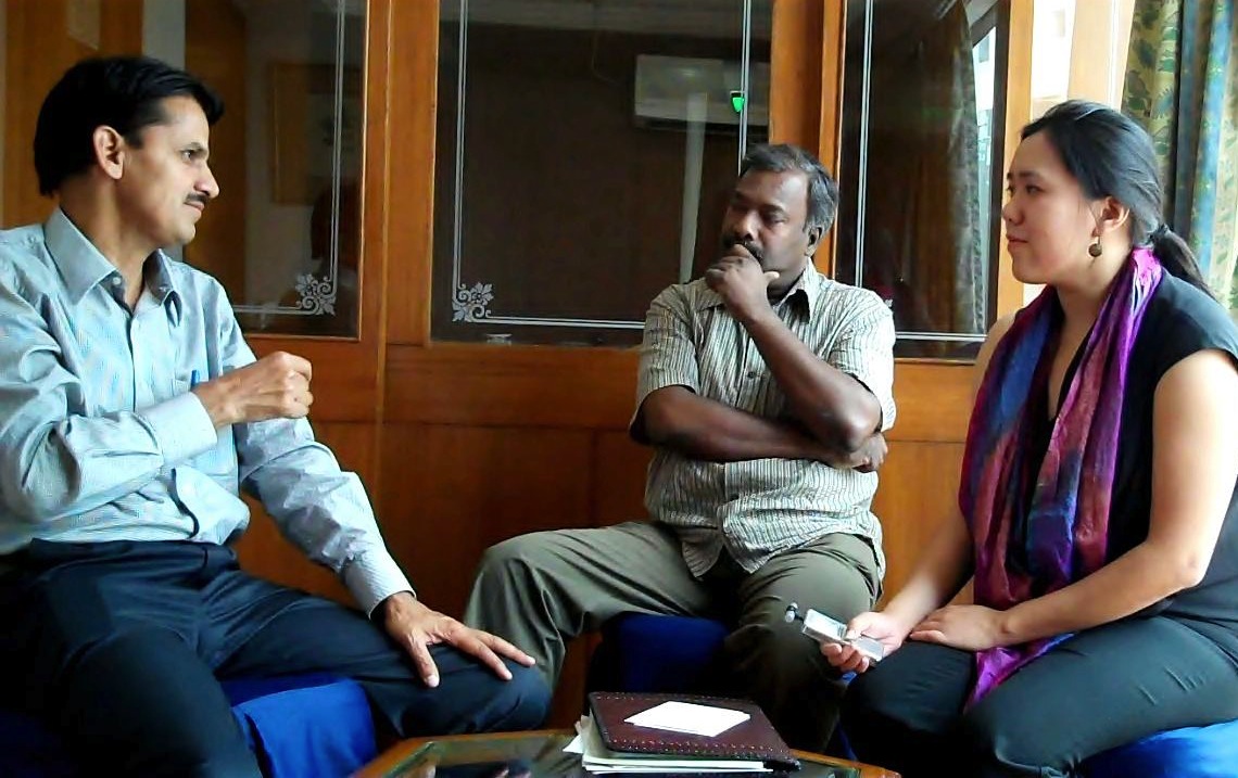 Meeting with officials